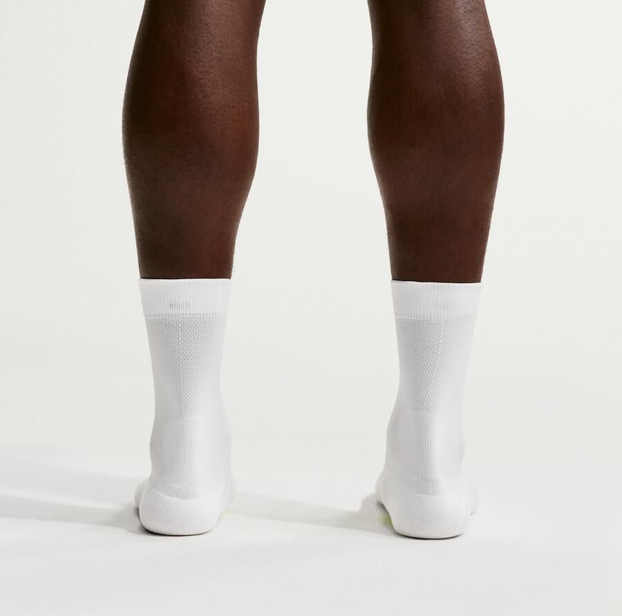 Nike Run Midweight kniekousen voor hardlopen (1 paar) Wit - Foto 4