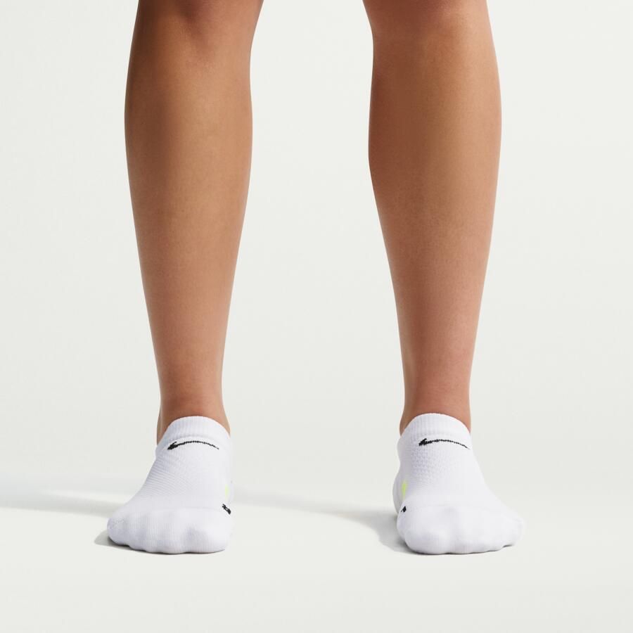 Nike Run Midweight no-show hardloopsokken (1 paar) Wit - Foto 2