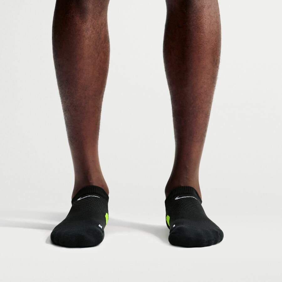 Nike Run Midweight no-show hardloopsokken (1 paar) Zwart - Foto 2