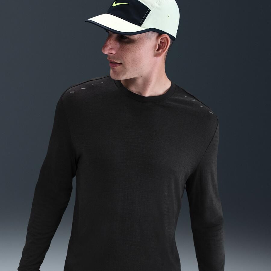 Nike Run Wool Dri-FIT ADV hardlooptop met lange mouwen voor heren Zwart - Foto 4