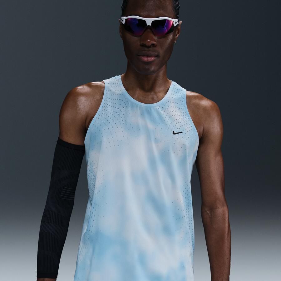 Nike Running Division Breathe Dri-FIT ADV hardlooptanktop voor heren Blauw - Foto 4