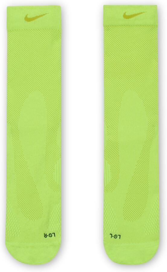 Nike Running Lightweight crew sokken (1 paar) Geel - Foto 2