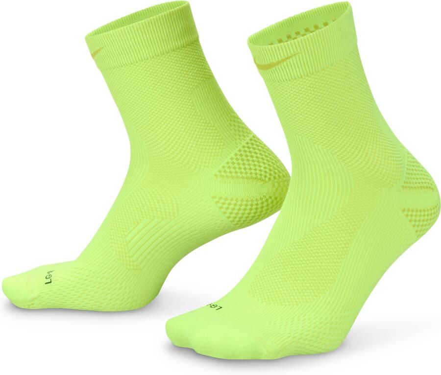 Nike Running Lightweight Micro Crew sokken Geel - Foto 4