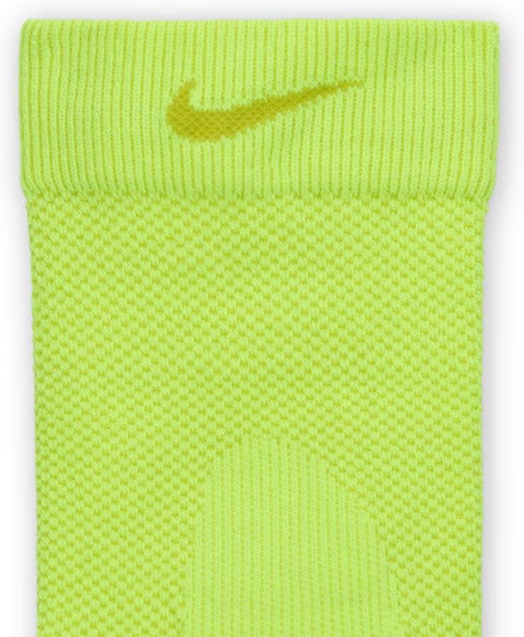 Nike Running Lightweight Micro Crew sokken Geel