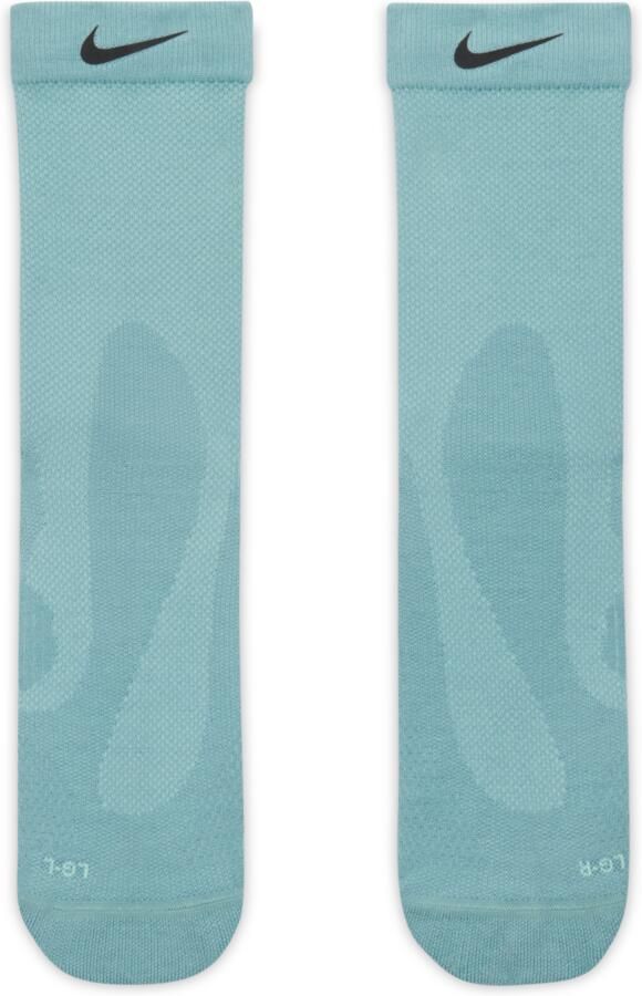 Nike Running Lightweight wollen crew sokken (1 paar) Groen - Foto 2