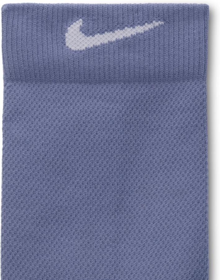 Nike Running Midweight micro crew sokken (1 paar) Blauw