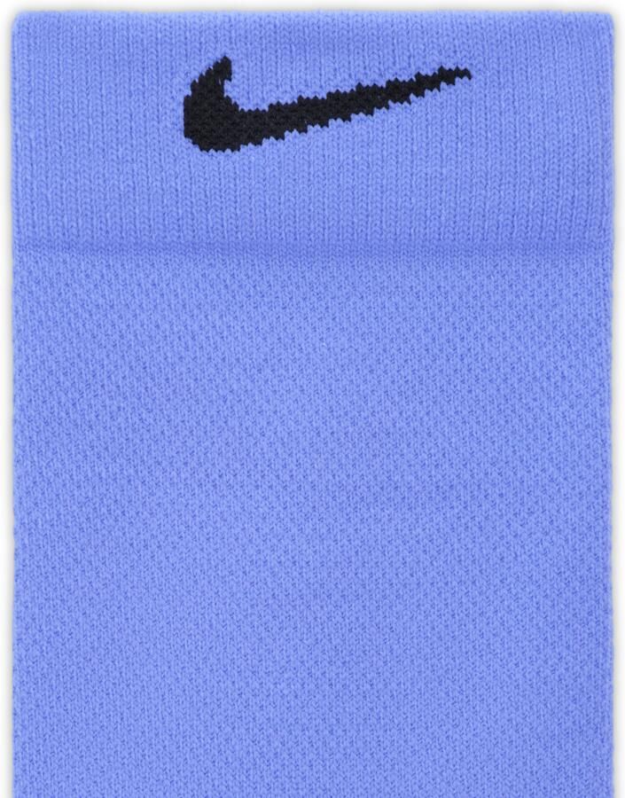 Nike Running Midweight micro crew sokken (1 paar) Blauw