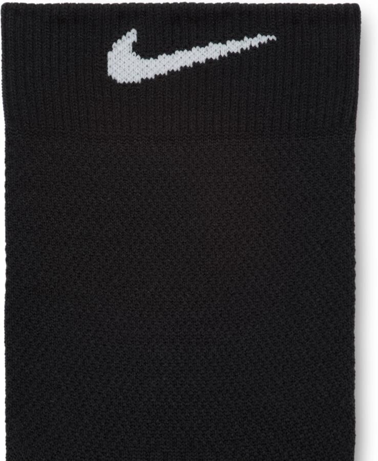 Nike Running Midweight micro crew sokken (1 paar) Zwart