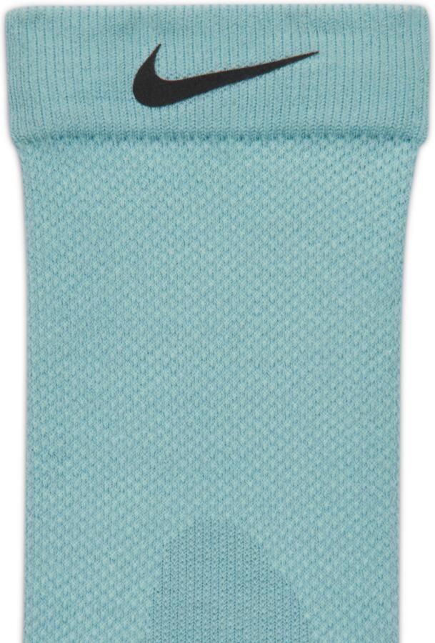 Nike Running wollen micro crew sokken (1 paar) Groen