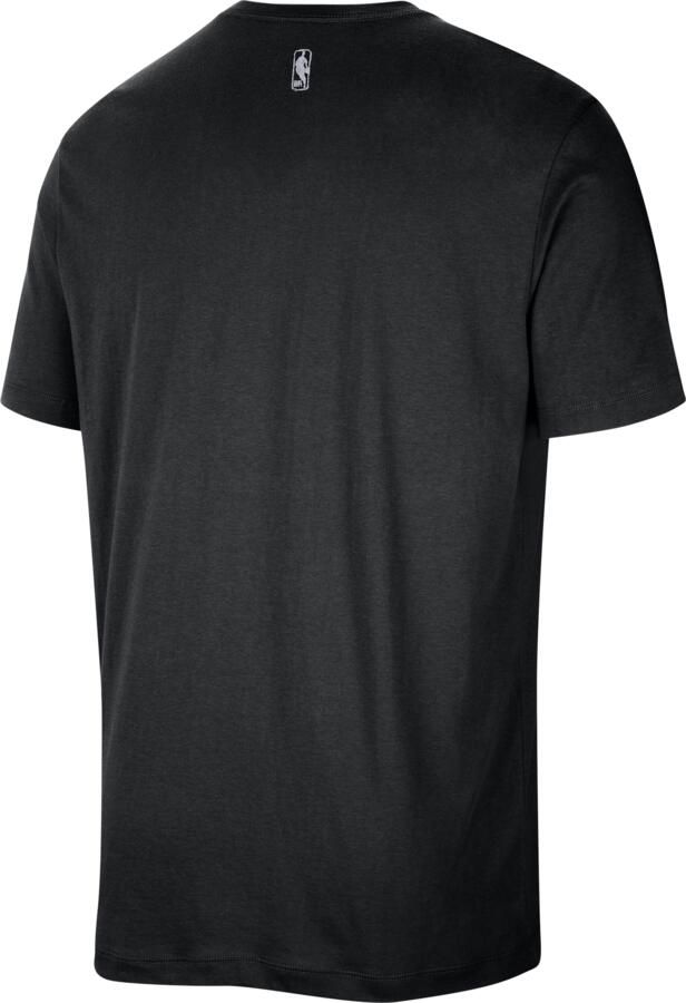 Nike San Antonio Spurs Courtside NBA shirt voor heren Zwart - Foto 2