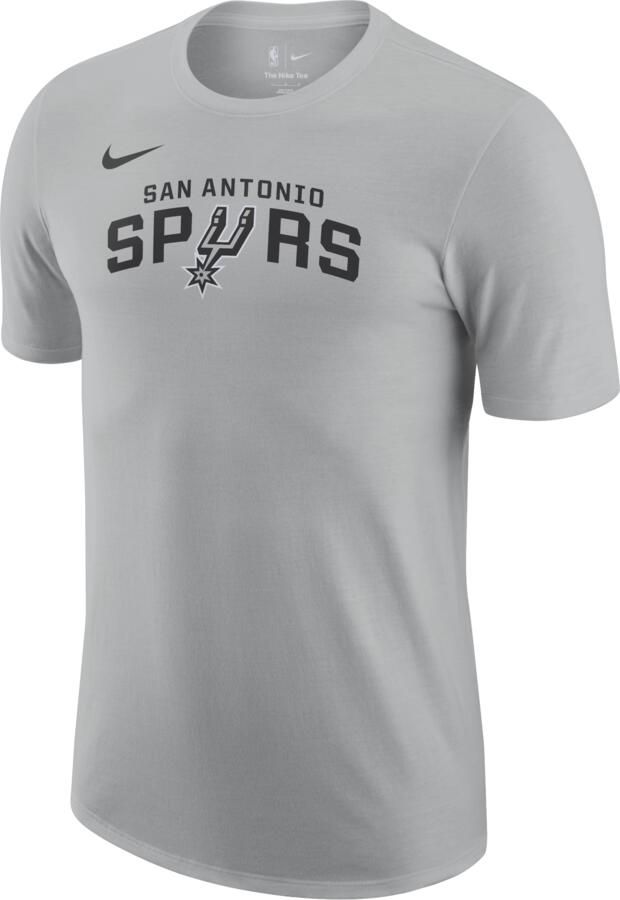 Nike San Antonio Spurs Essential NBA-herenshirt Grijs