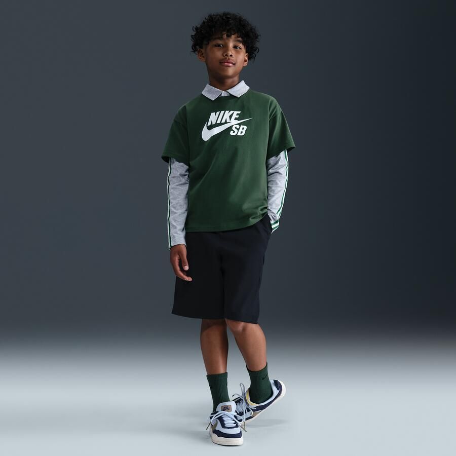 Nike SB T-shirt voor kids Groen - Foto 3