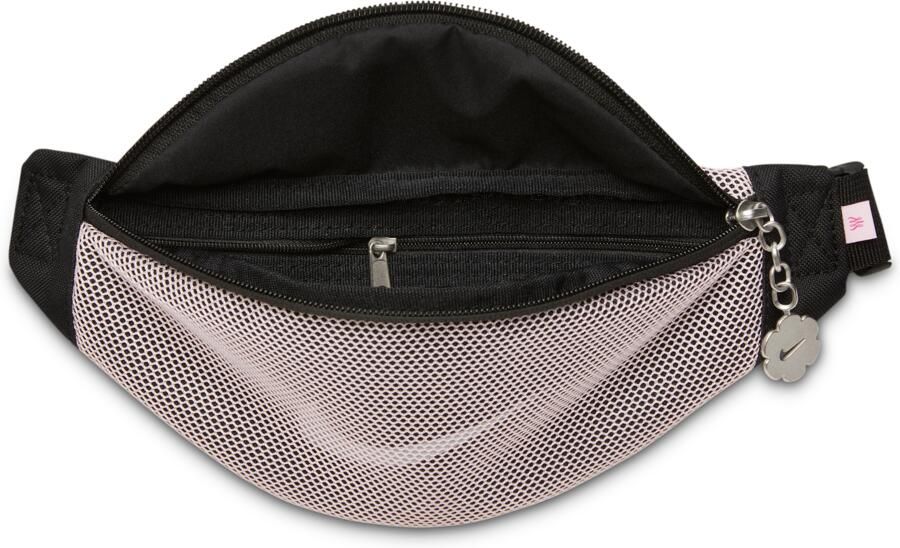 Nike Serena Williams Design Crew Heritage crossbodytas (1 liter) Zwart