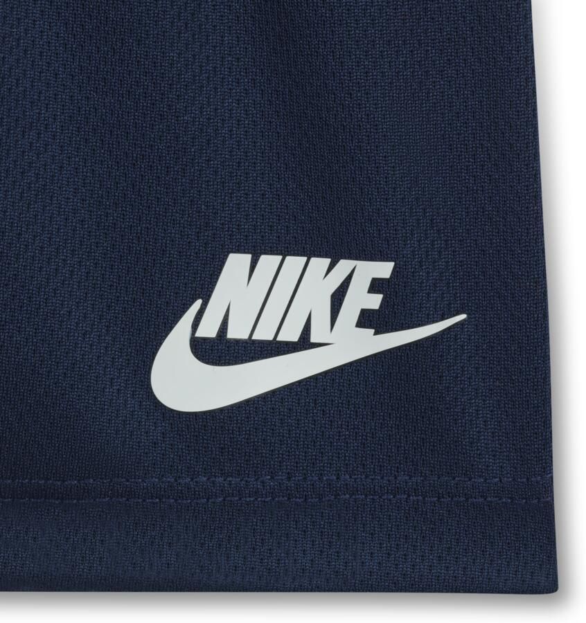 Nike set met T-shirt met graphic en shorts voor baby's (12-24 maanden) Blauw - Foto 2