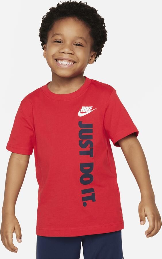 Nike set met T-shirt met graphic en shorts voor kleuters Blauw - Foto 2