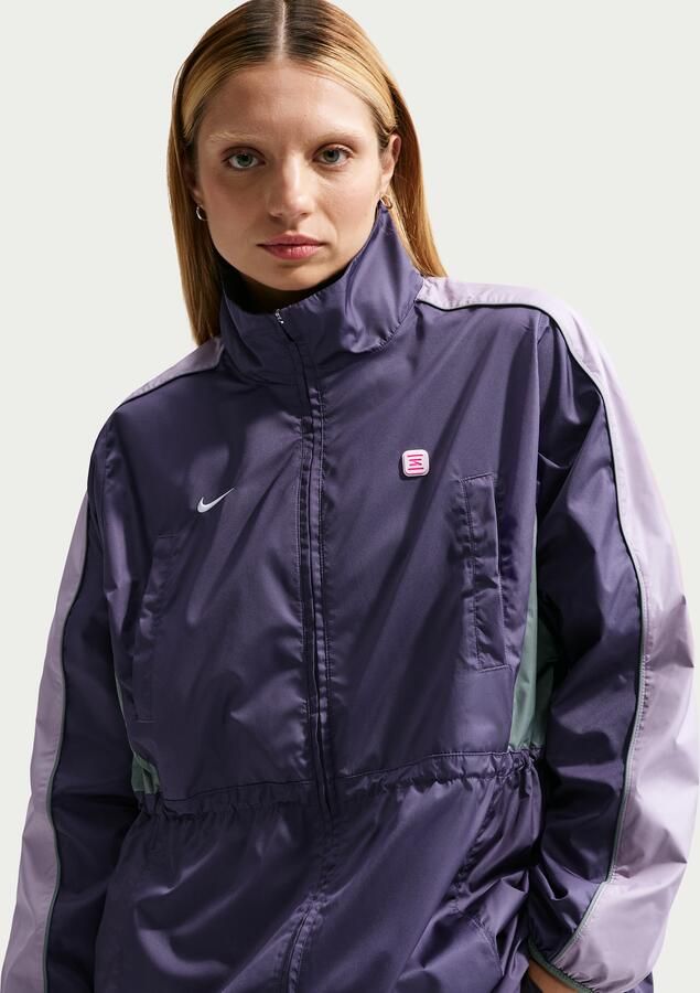 Nike Shox Geweven damesjack Paars - Foto 4