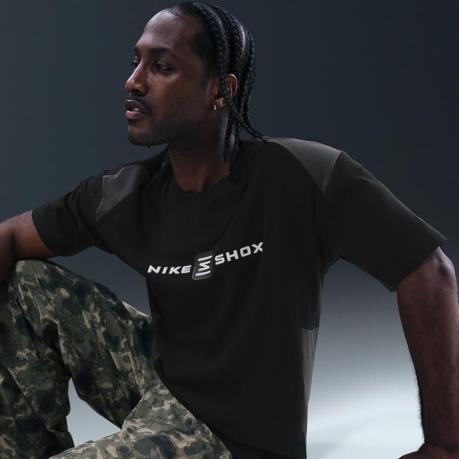 Nike Shox T-shirt voor heren Zwart - Foto 2