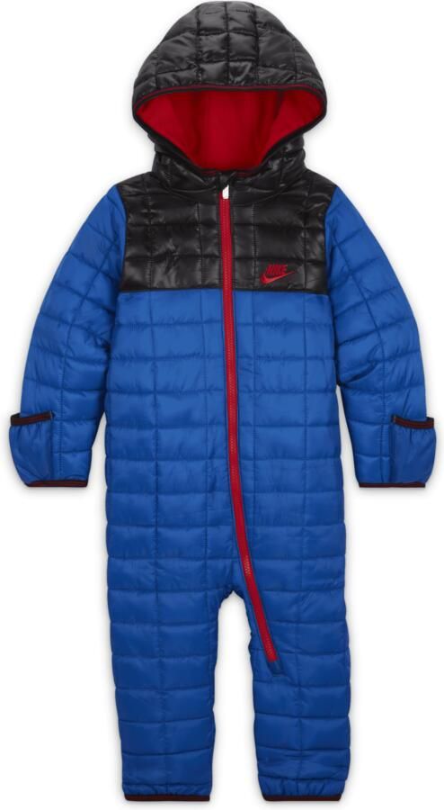 Nike Snowsuit met kleurblokken voor baby's (12-24 maanden) Blauw - Foto 2