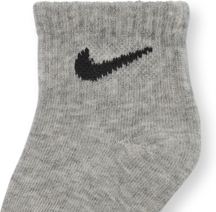 Nike sokken voor baby's (6 paar) Grijs