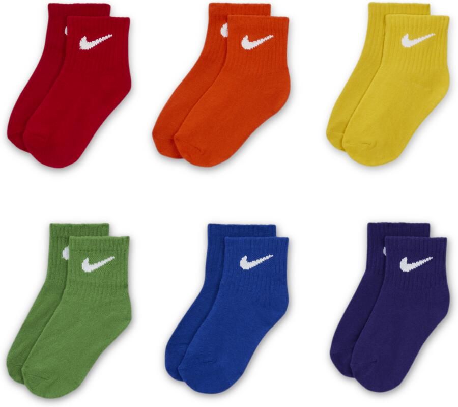 Nike sokken voor baby's (6 paar) Meerkleurig - Foto 3