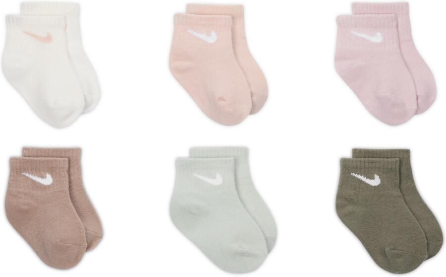 Nike sokken voor baby's (6 paar) Wit - Foto 2