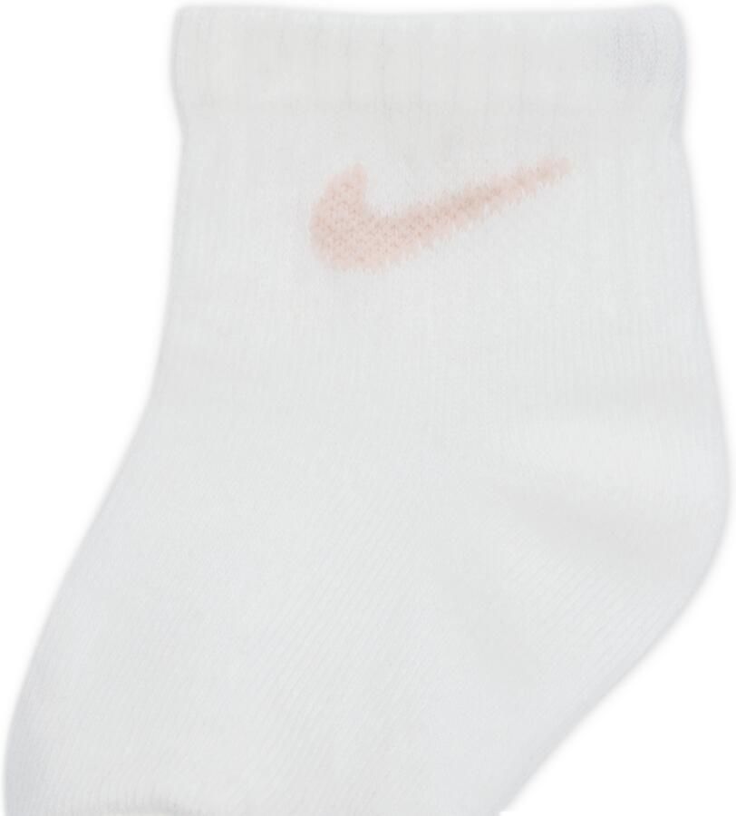 Nike sokken voor baby's (6 paar) Wit