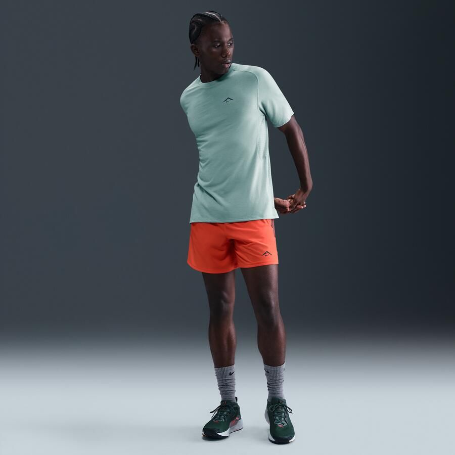 Nike Solar Chase Dri-FIT ADV hardlooptop met korte mouwen voor heren Groen - Foto 3