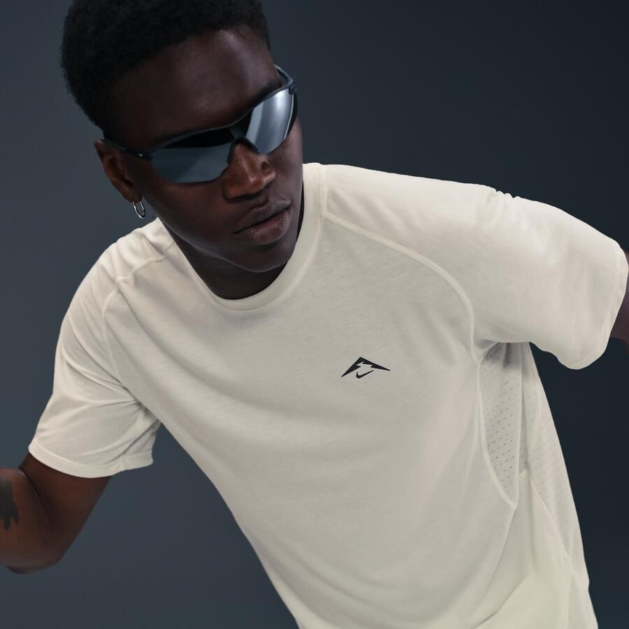 Nike Solar Chase Dri-FIT ADV hardlooptop met korte mouwen voor heren Wit - Foto 2