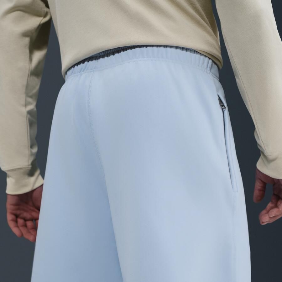 Nike Solo Swoosh fleecebroek met boorden voor heren Blauw - Foto 2