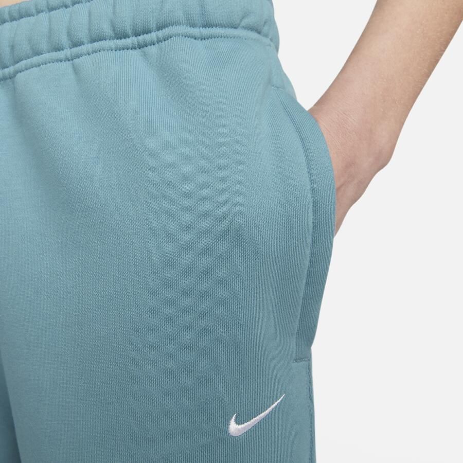 Nike Solo Swoosh Fleecebroek voor dames Blauw