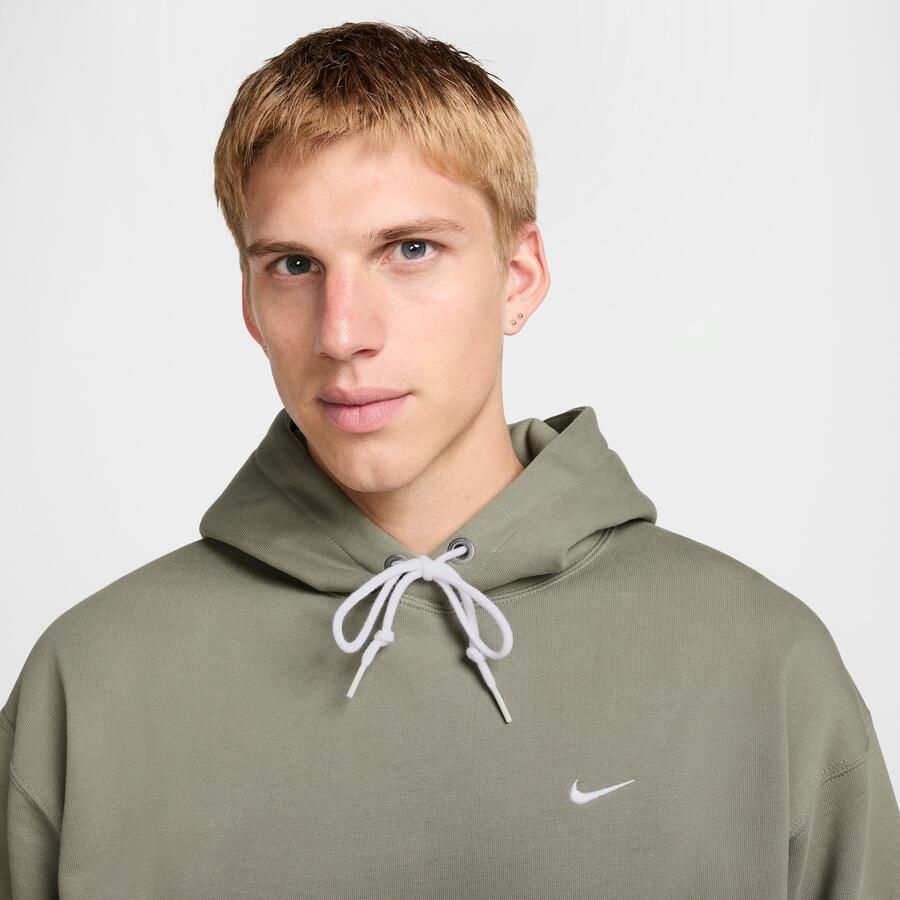 Nike Solo Swoosh Fleecehoodie voor heren Groen