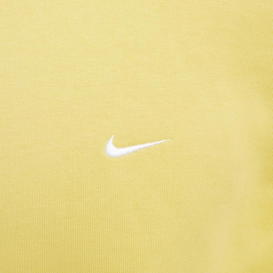 Nike Solo Swoosh Fleecetop met ronde hals voor heren Geel - Foto 2