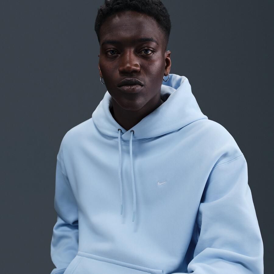 Nike Solo Swoosh hoodie voor heren Blauw - Foto 2