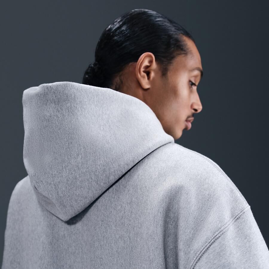 Nike Solo Swoosh hoodie voor heren Grijs