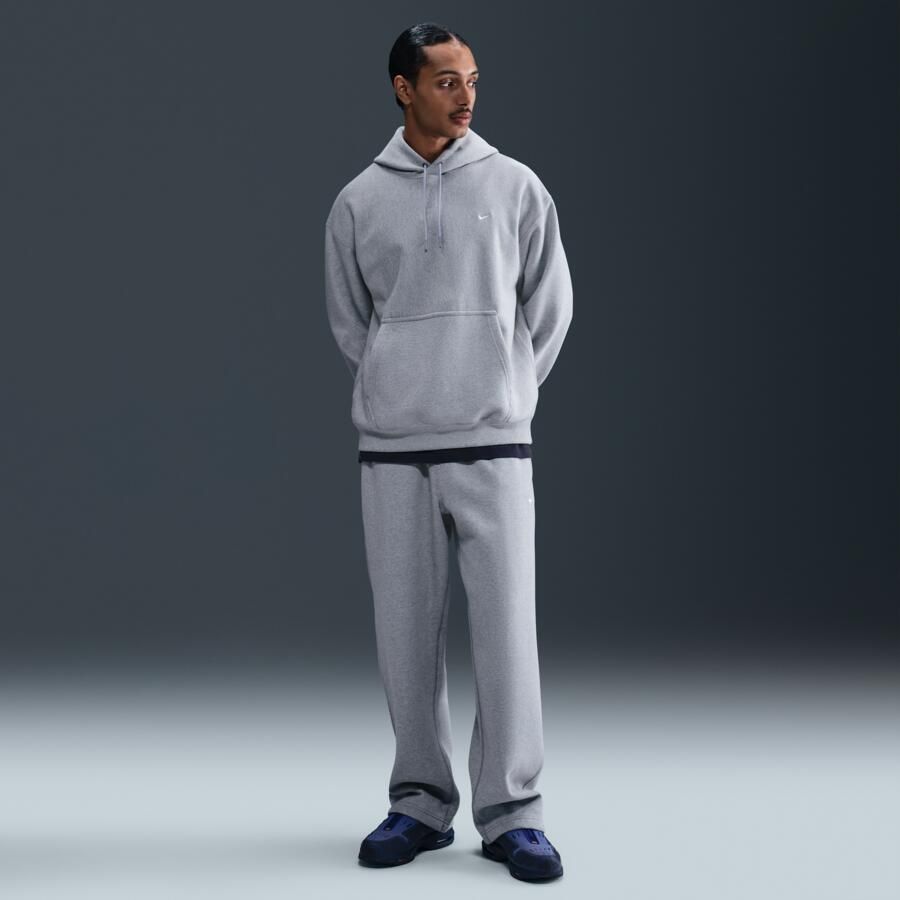 Nike Solo Swoosh hoodie voor heren Grijs - Foto 3