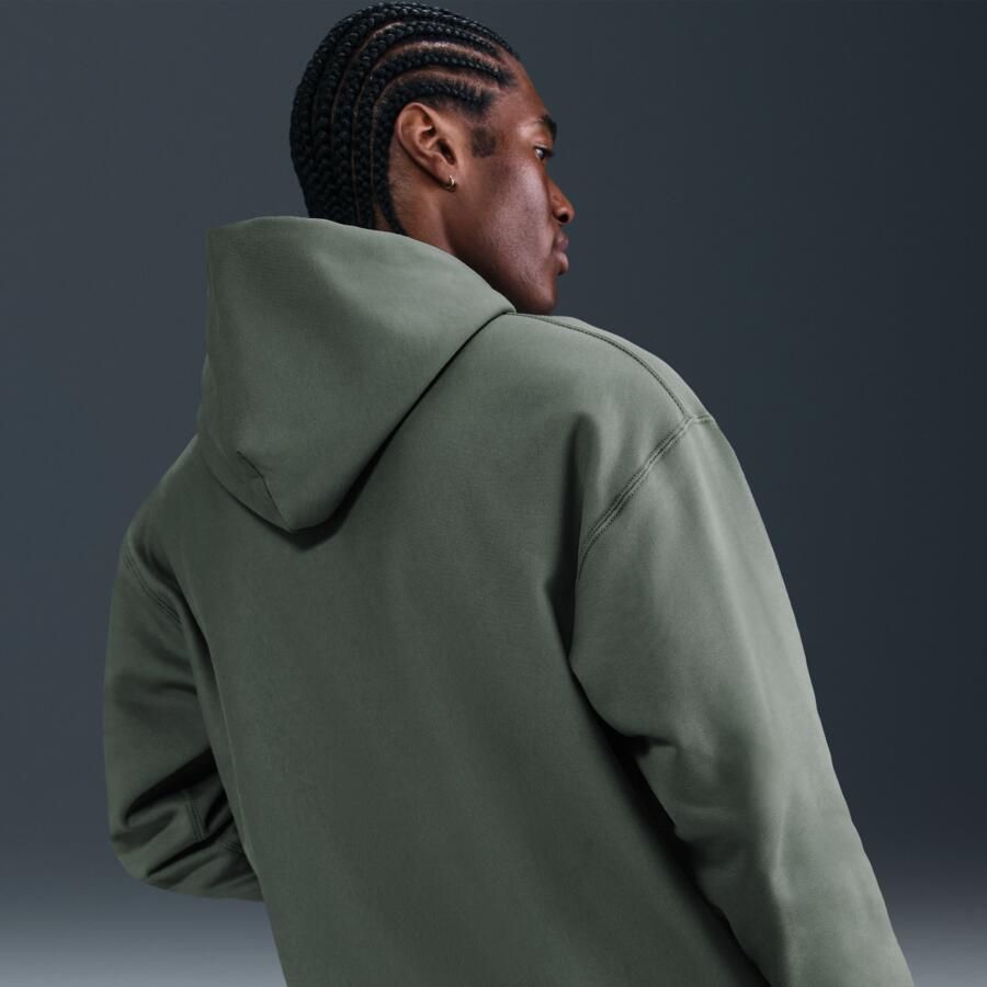 Nike Solo Swoosh hoodie voor heren Grijs
