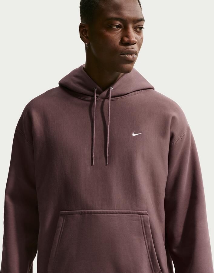 Nike Solo Swoosh hoodie voor heren Paars - Foto 4