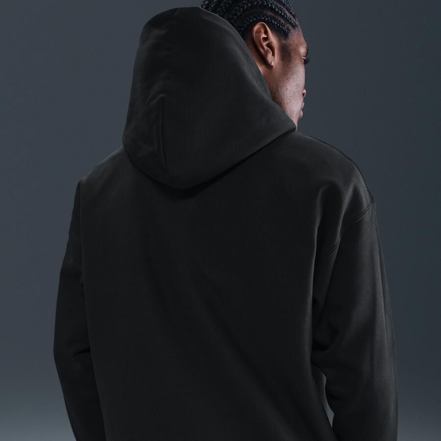 Nike Solo Swoosh hoodie voor heren Zwart