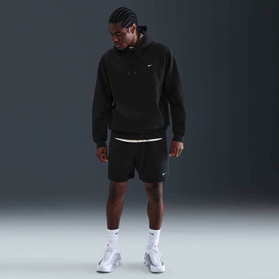 Nike Solo Swoosh hoodie voor heren Zwart - Foto 3