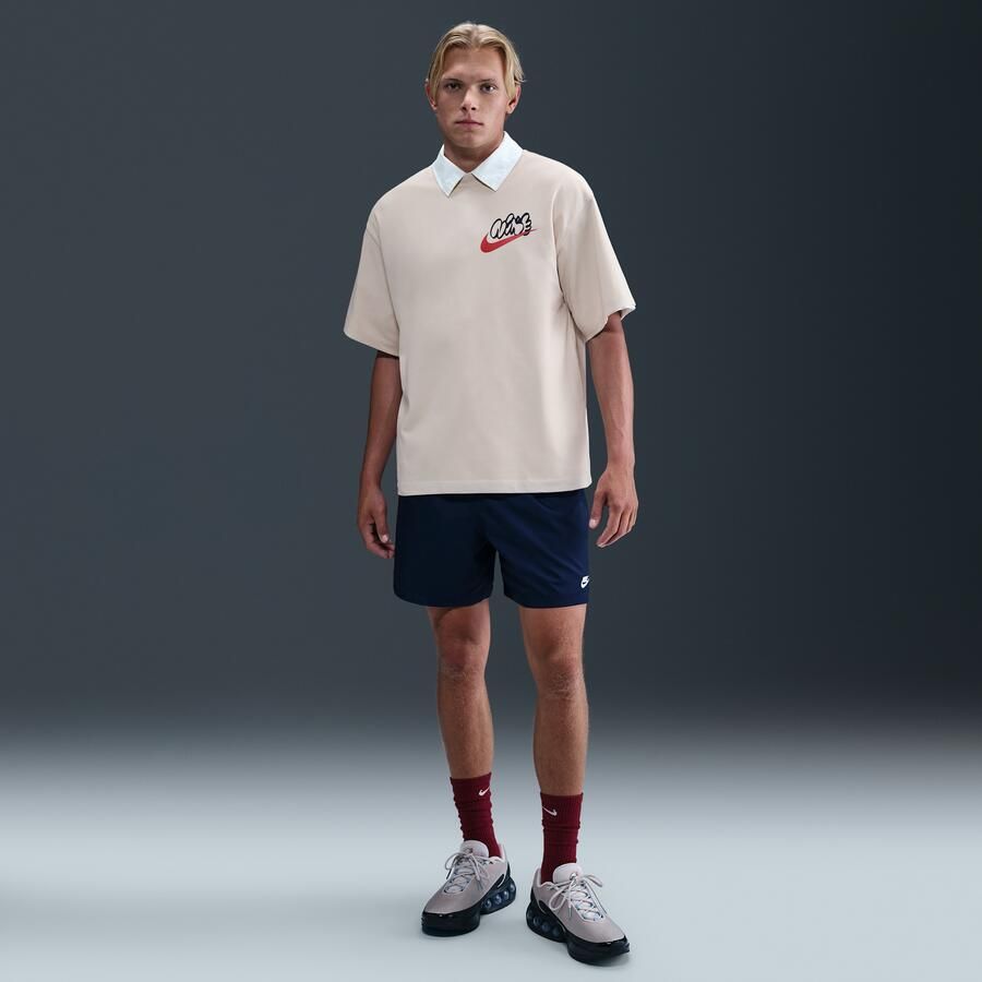 Nike Solo Swoosh T-shirt voor heren Bruin - Foto 3