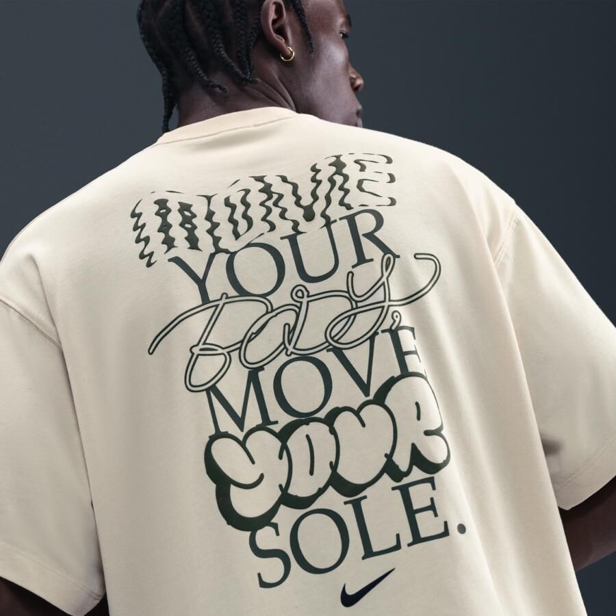 Nike Solo Swoosh T-shirt voor heren Bruin