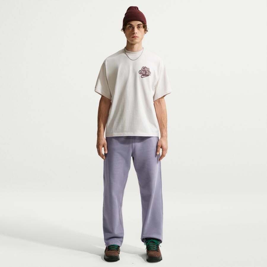 Nike Solo Swoosh T-shirt voor heren Grijs - Foto 2