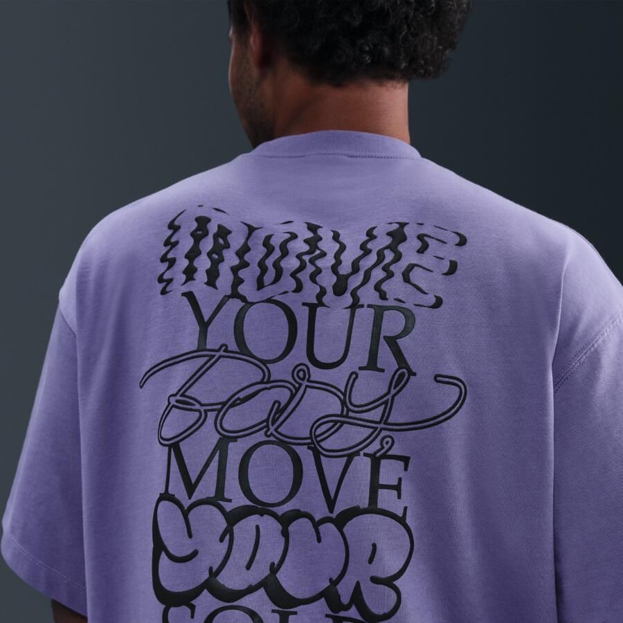 Nike Solo Swoosh T-shirt voor heren Paars