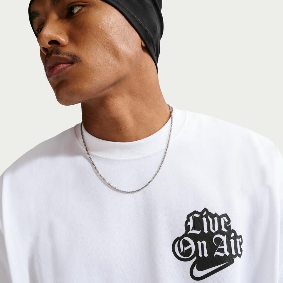 Nike Solo Swoosh T-shirt voor heren Wit