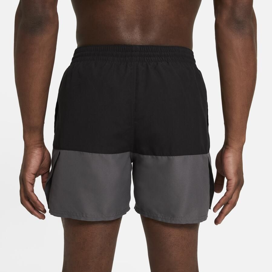 Nike Split Zwembroek voor heren (13 cm) Zwart - Foto 3