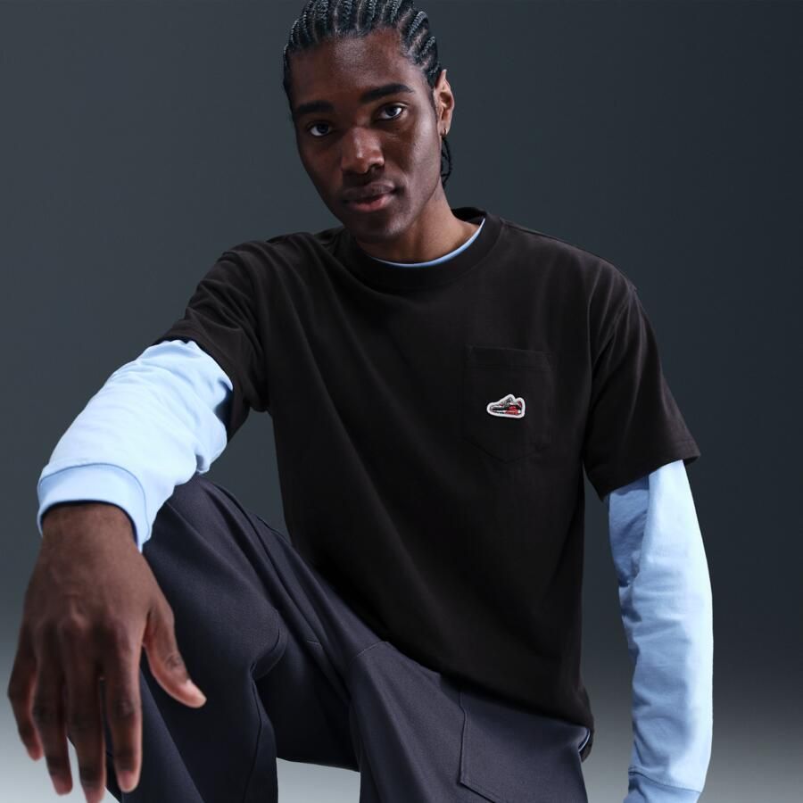 Nike Air Max 90 T-shirt heren Zwart - Foto 2