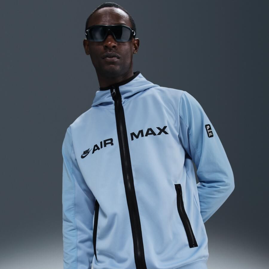 Nike Sportswear Air Max Hoodie met rits voor heren Blauw - Foto 4