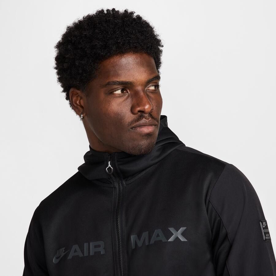 Nike Sportswear Air Max Hoodie met rits voor heren Zwart - Foto 2