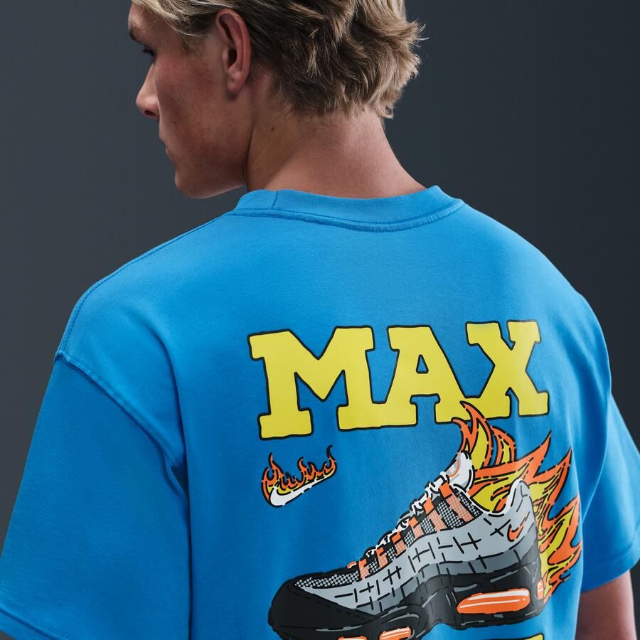 Nike Sportswear Air Max 95 Max90 T-shirt Blauw - Foto 4