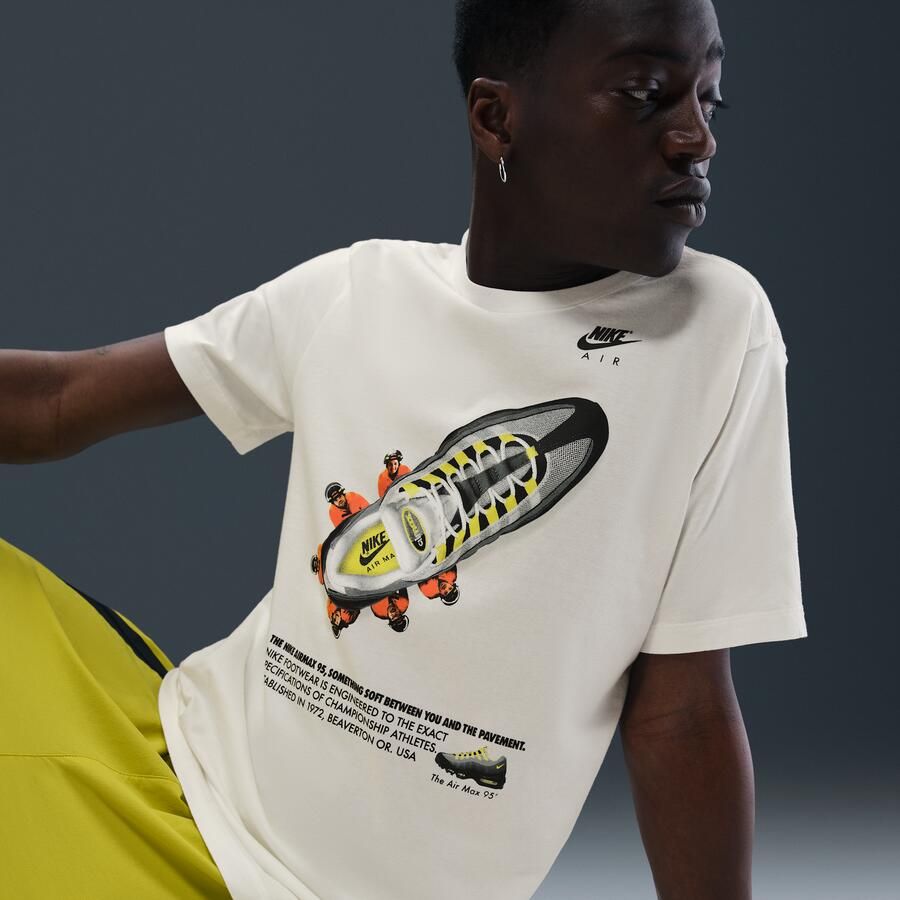 Nike Sportswear Air Max 95 T-shirt Wit - Foto 2